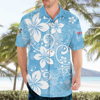 Fiji Tapa Pattern Hawaiian Shirt Plumeria Floral LT01 - Polynesian Pride