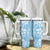 Fiji Tapa Pattern Tumbler With Handle Plumeria Floral