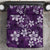 Plumeria Floral Tapa Pattern Amethyst Purple Bedding Set