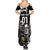 Custom New Zealand Silver Fern Rugby Summer Maxi Dress Aotearoa Champion 2023 World Cup LT01 - Polynesian Pride