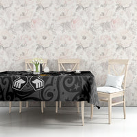 New Zealand Silver Fern Rugby Tablecloth Aotearoa Champion 2023 World Cup LT01 - Polynesian Pride