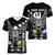 Custom New Zealand Silver Fern Rugby Women V Neck T Shirt Aotearoa Champion 2023 World Cup LT01 - Polynesian Pride