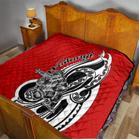 New Zealand Waitangi Day Quilt Aotearoa Te Tiriti O Waitangi Kiwi Red Version LT01 - Polynesian Pride