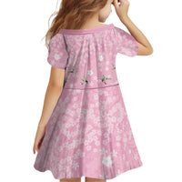 Cranes Sakura Floral Pink Pastel Family Matching Mermaid Dress and Hawaiian Shirt Hawaii Japan Culture LT01 - Polynesian Pride