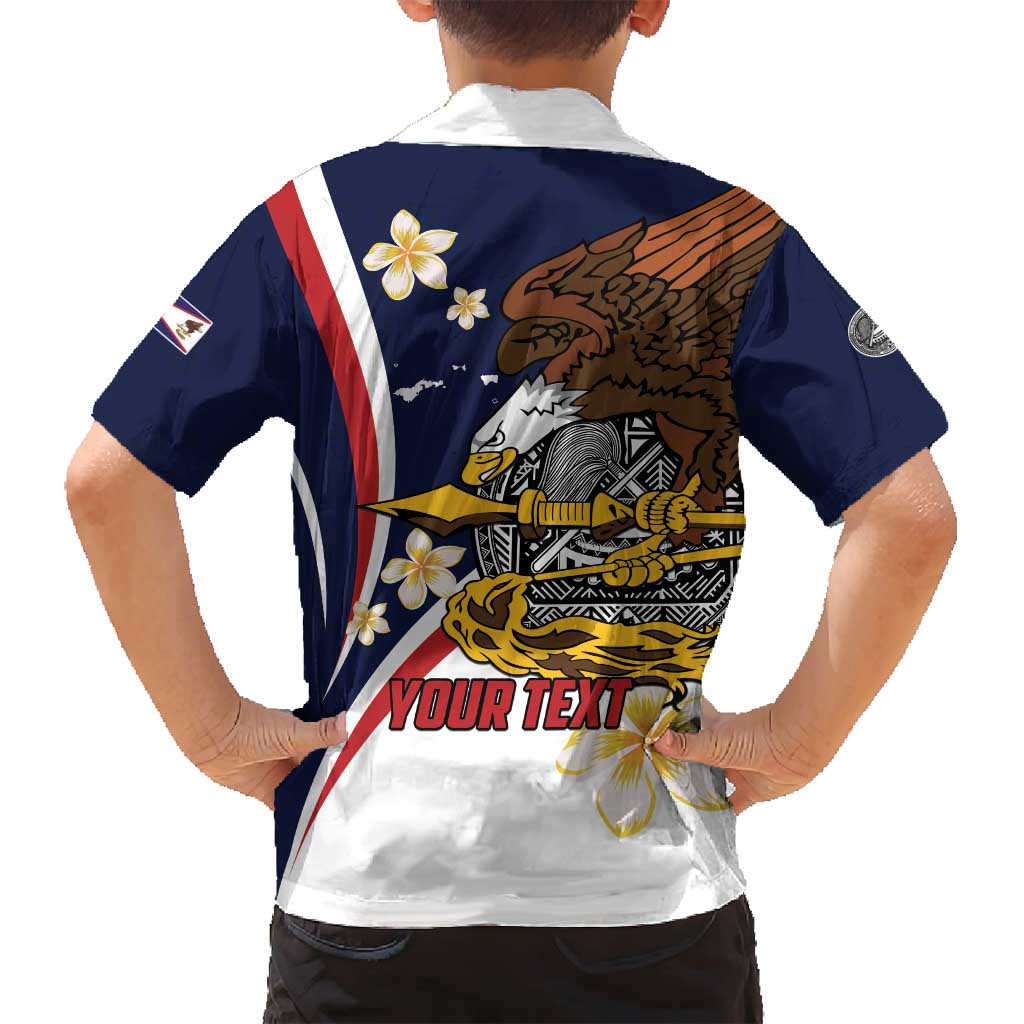 Personalized American Samoa Family Matching Summer Maxi Dress and Hawaiian Shirt Amerika Samoa Bald Eagle