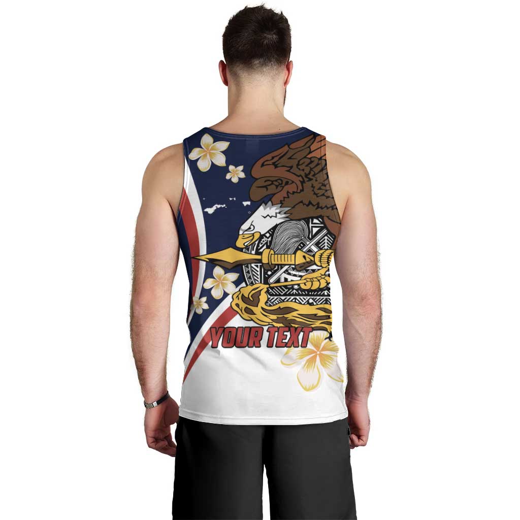 Personalized American Samoa Men Tank Top Amerika Samoa Bald Eagle