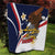 Personalized American Samoa Quilt Amerika Samoa Bald Eagle