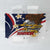 Personalized American Samoa Tablecloth Amerika Samoa Bald Eagle