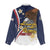 Personalized American Samoa Women Casual Shirt Amerika Samoa Bald Eagle