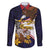 American Samoa Eagle Kava Bowl Family Matching Short Sleeve Bodycon Dress and Hawaiian Shirt Plumeria Polynesian Pattern