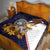 American Samoa Eagle Kava Bowl Quilt Plumeria Polynesian Pattern
