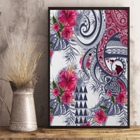 Hawaii Kakau Mix Paisley Pattern Canvas Wall Art Polynesian Tropical Unique Style LT01 - Polynesian Pride