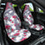 Hawaii Kakau Mix Paisley Pattern Car Seat Cover Polynesian Tropical Unique Style LT01 One Size White - Polynesian Pride