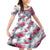 Hawaii Kakau Mix Paisley Pattern Family Matching Mermaid Dress and Hawaiian Shirt Polynesian Tropical Unique Style LT01 Daughter's Dress White - Polynesian Pride