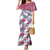 Hawaii Kakau Mix Paisley Pattern Family Matching Mermaid Dress and Hawaiian Shirt Polynesian Tropical Unique Style LT01 Mom's Dress White - Polynesian Pride