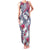 Hawaii Kakau Mix Paisley Pattern Family Matching Tank Maxi Dress and Hawaiian Shirt Polynesian Tropical Unique Style LT01 Mom's Dress White - Polynesian Pride
