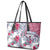 Hawaii Kakau Mix Paisley Pattern Leather Tote Bag Polynesian Tropical Unique Style LT01 - Polynesian Pride