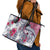 Hawaii Kakau Mix Paisley Pattern Leather Tote Bag Polynesian Tropical Unique Style LT01 - Polynesian Pride