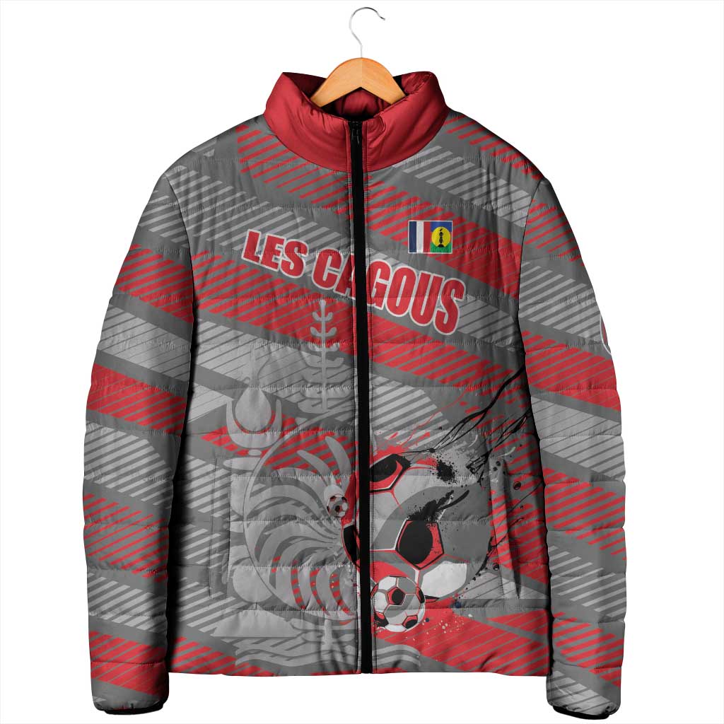 Custom Football 2026 New Caledonia Padded Jacket Kagus Come On