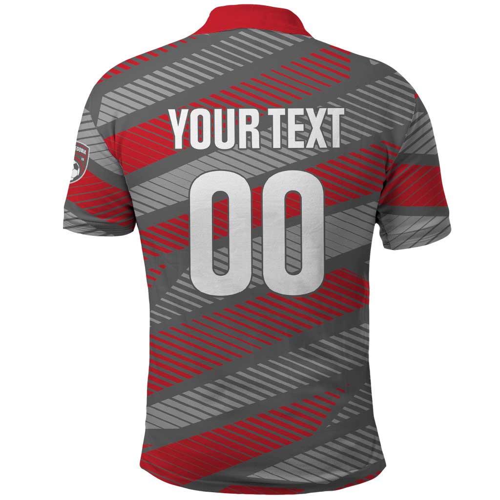Custom Football 2026 New Caledonia Polo Shirt Kagus Come On