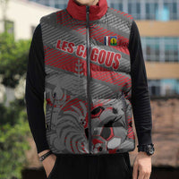 Custom Football 2026 New Caledonia Sleeveless Puffer Jacket Kagus Come On