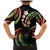 Hawaii Map Kanaka Maoli Family Matching Mermaid Dress and Hawaiian Shirt Fantastic Frangipani Reggae