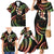 Hawaii Map Kanaka Maoli Family Matching Mermaid Dress and Hawaiian Shirt Fantastic Frangipani Reggae