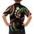 Hawaii Map Kanaka Maoli Family Matching Short Sleeve Bodycon Dress and Hawaiian Shirt Fantastic Frangipani Reggae