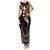 Hawaii Map Kanaka Maoli Family Matching Tank Maxi Dress and Hawaiian Shirt Fantastic Frangipani Reggae