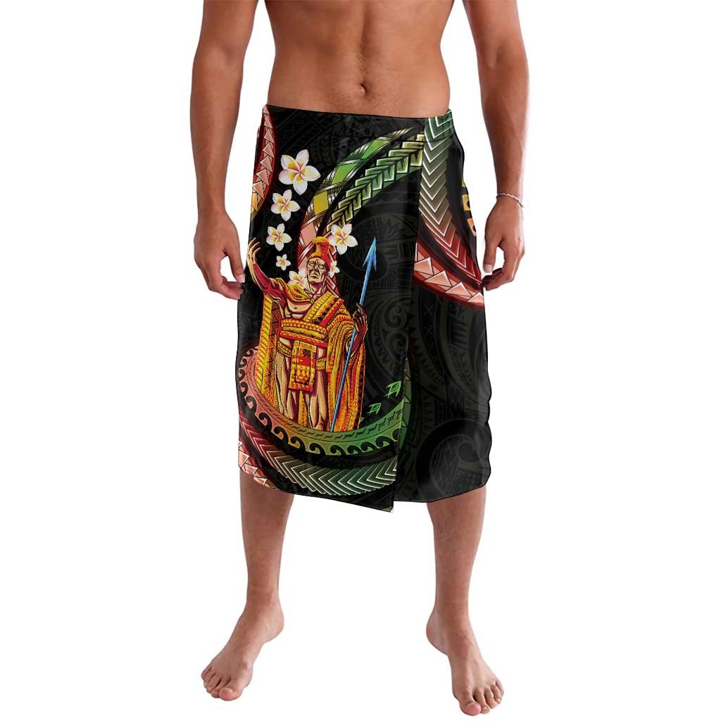 Hawaii King Kamehameha Lavalava Fantastic Plumeria Reggae
