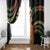 Hawaii King Kamehameha Window Curtain Fantastic Plumeria Reggae