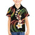 Hawaii Plumeria Reggae Family Matching Tank Maxi Dress and Hawaiian Shirt Polynesian Pattern