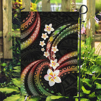 Hawaii Plumeria Reggae Garden Flag Polynesian Pattern