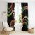Hawaii Plumeria Reggae Window Curtain Polynesian Pattern