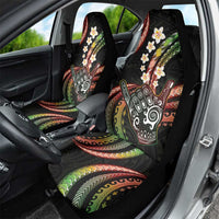 Hawaii Shaka Sign Car Seat Cover Fantastic Frangipani Reggae