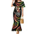Hawaii Shaka Sign Family Matching Mermaid Dress and Hawaiian Shirt Fantastic Frangipani Reggae
