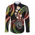 Hawaii Shaka Sign Family Matching Tank Maxi Dress and Hawaiian Shirt Fantastic Frangipani Reggae