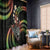 Hawaii Shaka Sign Window Curtain Fantastic Frangipani Reggae