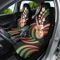 Hawaiian Ukulele Car Seat Cover Jawaiian Fantastic Plumeria