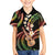 Hawaiian Ukulele Family Matching Long Sleeve Bodycon Dress and Hawaiian Shirt Jawaiian Fantastic Plumeria