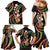 Hawaiian Ukulele Family Matching Mermaid Dress and Hawaiian Shirt Jawaiian Fantastic Plumeria
