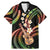 Hawaiian Ukulele Family Matching Mermaid Dress and Hawaiian Shirt Jawaiian Fantastic Plumeria