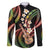 Hawaiian Ukulele Family Matching Tank Maxi Dress and Hawaiian Shirt Jawaiian Fantastic Plumeria