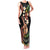 Hawaiian Ukulele Family Matching Tank Maxi Dress and Hawaiian Shirt Jawaiian Fantastic Plumeria