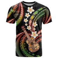 Hawaiian Ukulele T Shirt Jawaiian Fantastic Plumeria