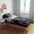 Hawaii Shaka Sign Bedding Set Fantastic Frangipani Amethyst Gradient
