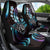 Hawaii Shaka Sign Car Seat Cover Fantastic Frangipani Amethyst Gradient