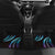Hawaiian Ukulele Car Mats Amethyst Gradient Fantastic Plumeria