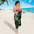 Hawaii Map Kanaka Maoli Sarong Fantastic Frangipani Chartreuse Cyan