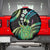 Hawaii King Kamehameha Spare Tire Cover Fantastic Plumeria Chartreuse Cyan